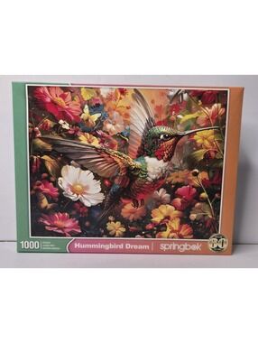 Springbok 1000-Piece Jigsaw Puzzle - Hummingbird Dream